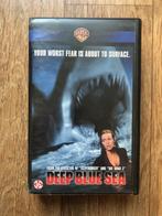 Deep Blue Sea Ex-rental VHS videoband, Vanaf 16 jaar, Ophalen of Verzenden, Gebruikt, Horror