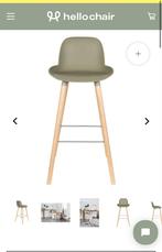 Zuiver barkruk - Groen, Huis en Inrichting, Barkrukken, Ophalen, Met voetsteun, 60 tot 90 cm, Zo goed als nieuw