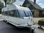 Hobby 540 KMFE De Luxe. Mover, Voortent, Fietsendrager, Hobby, Treinzit, 5 tot 6 meter, Tot en met 6
