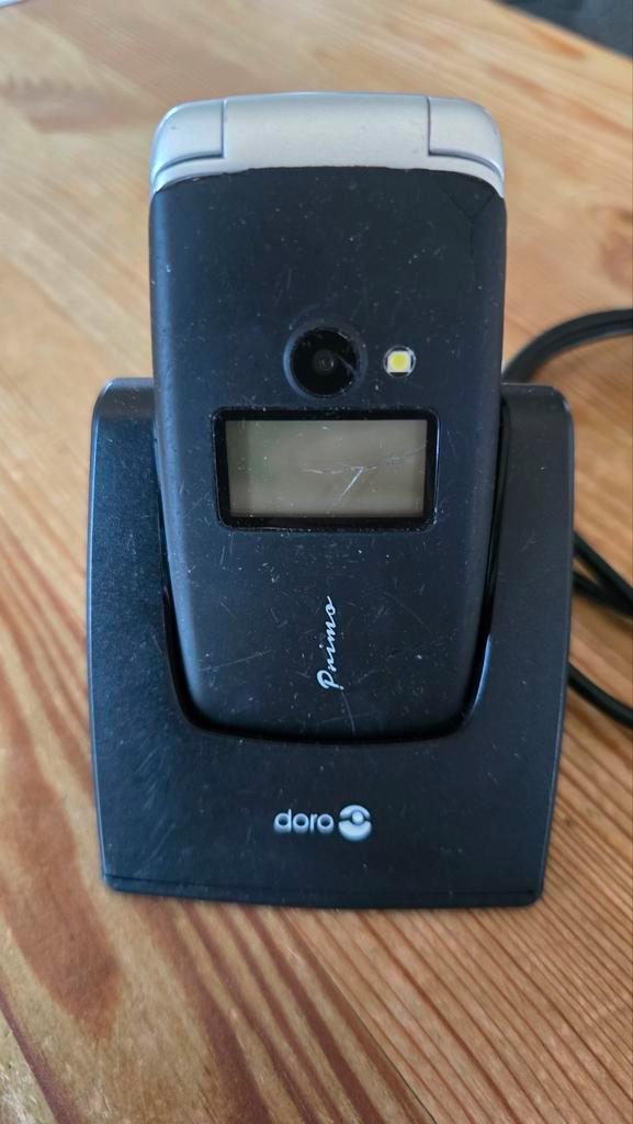 Doro Primo by Doro - Gebruikte Klaptelefoon, Telecommunicatie, Vaste telefoons | Handsets en Draadloos, Gebruikt, 1 handset, Stralingsarm