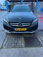 Mercedes-Benz C180 AMG Line | 2017 | 79,000 km | Immaculate, Auto's, Automaat, 1800 kg, Zwart, Particulier