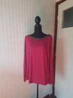 ZGAN Esprit top in fuchsia/cerise, xxl 48/50, Esprit, Lange mouw, Zo goed als nieuw, Maat 46/48 (XL) of groter