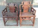 Twee oude Chinese stoelen, Antiek en Kunst, Antiek | Meubels | Stoelen en Banken, Ophalen