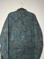 G-Star overhemd camouflage print, Verzenden, Zo goed als nieuw, Groen, Halswijdte 41/42 (L)