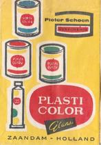 Pieter Schoen Zaandam - verfchemie plasti color glans tube, Ophalen of Verzenden