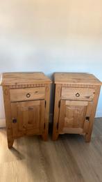 2 nachtkastjes, Huis en Inrichting, Slaapkamer | Nachtkastjes, Ophalen of Verzenden, Gebruikt, Minder dan 45 cm, Minder dan 55 cm