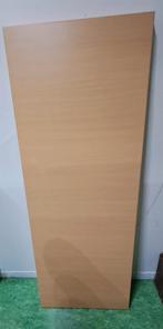 4 houten planken in beukenkleur, Doe-het-zelf en Verbouw, Hout en Planken, Ophalen, Minder dan 25 mm, Zo goed als nieuw, Plank