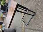 bijzettafel met wieltjes, Huis en Inrichting, Tafels | Sidetables, Ophalen, Gebruikt, 50 tot 100 cm, Rond
