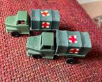 2 plastic legerauto’s Rode Kruis, Antiek en Kunst, Ophalen of Verzenden