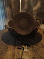 Ornament op voet.  Sober en landelijk nieuw, Ophalen of Verzenden, Nieuw, Rond, Hout