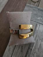 Calvin Klein Armband Goud/Zilver, Verzenden, Zo goed als nieuw, Goud, Staal