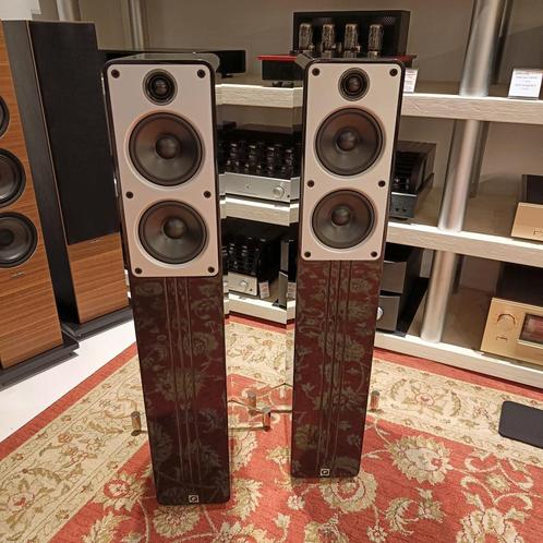 Q Acoustics Concept 40 wit en zwart, Audio, Tv en Foto, Luidsprekers, Gebruikt, Front, Rear of Stereo speakers, 120 watt of meer