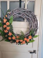 Nieuwe XL krans met zijden bloemen, Huis en Inrichting, Woonaccessoires | Kransen, Heikant 21 Kaatsheuvel, Belle Vieille Brocante