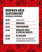 Slotconcert zaterdag Rowwen Heze, Drie personen of meer