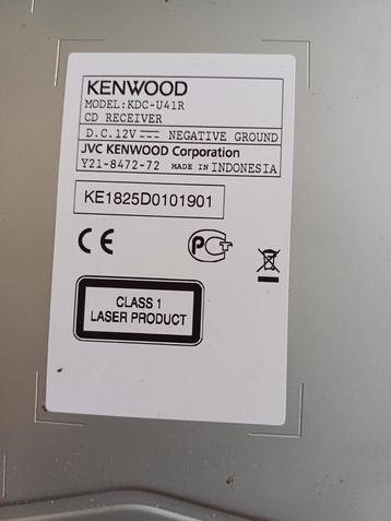 Kenwood auto radio  beschikbaar voor biedingen
