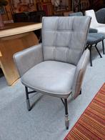 4 Nieuwe Armleuning stoelen, EDEN H&H, LEER, Pocket, greep, Huis en Inrichting, Ophalen, Nieuw, Metaal, Vier