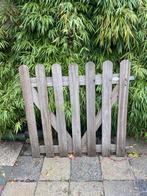 Hardhouten Tuinhekje - Gebruikt 1meter bij 1 meter, Tuin en Terras, Tuinhekken en Hekwerk, Ophalen of Verzenden, Gebruikt, Hout