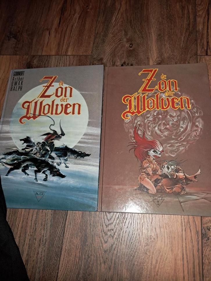 De Zoon der Wolven - 2 Albums, Boeken, Stripboeken, Gelezen, Meerdere stripboeken, Ophalen of Verzenden