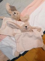 2 Knuffeldoek konijn (HEMA), Ophalen of Verzenden, Nieuw, Konijn
