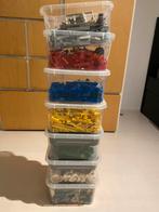 7 medium lego bakken+minifigs enzovoorts., Kinderen en Baby's, Speelgoed | Duplo en Lego, Ophalen, Gebruikt, Losse stenen, Lego