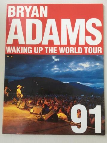 Tourbook Bryan Adams - Waking up the world tour, 1991 beschikbaar voor biedingen