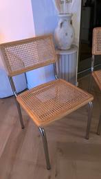 Japandi Thonet Stijl Stoelen 2x, Ophalen of Verzenden, Nieuw, Bruin, Twee
