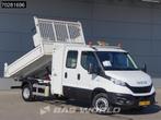 Iveco Daily 70C18 3.0L Kipper Dubbel Cabine Dubbellucht 3,5t, Auto's, Stof, Gebruikt, Euro 6, 4 cilinders