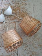IKEA x Piet Hein Eek INDUSTRIELL bamboe boho hanglampje lamp, Ophalen of Verzenden, Zo goed als nieuw, Rond, Boho ibiza
