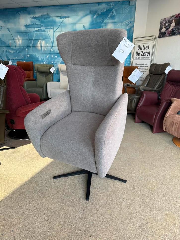 Prominent relax fauteuil sta op stoel gratis bezorging, Huis en Inrichting, Fauteuils, Zo goed als nieuw, Verzenden