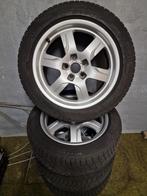 Audi Velgen met Winterbanden, Auto-onderdelen, Banden en Velgen, Ophalen, Gebruikt, Banden en Velgen, 17 inch