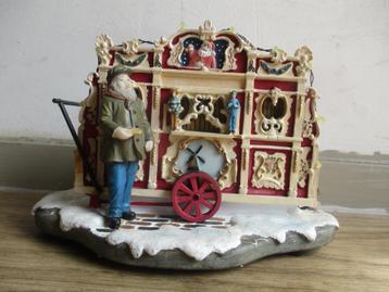 Draaiorgel, typisch hollands, met kerstliedjes en lichtjes beschikbaar voor biedingen