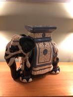 Keramische Plantentafel/Bijzettafel - Olifant, Ophalen, Gebruikt, Overige materialen, Dierenbeeld
