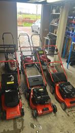 Diverse grasmaaiers en hand veegwagen Nilfisk Alto BK900, Cirkelmaaier, Gebruikt, Handgrasmaaier, Ophalen of Verzenden