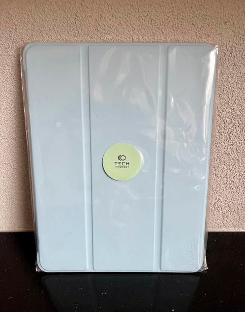 TECH Protect Sc Pen Ipad Air hoes tablet 2024 sky blue blauw, Computers en Software, Tablet-hoezen, Zo goed als nieuw, Bescherming voor- en achterkant