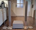 Loewe L1 front en satelliet speakers, Gebruikt, 60 tot 120 watt, Front, Rear of Stereo speakers, Ophalen