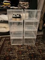 Sneaker opbergboxen - 8 stuks - Transparant, Ophalen of Verzenden, Zo goed als nieuw