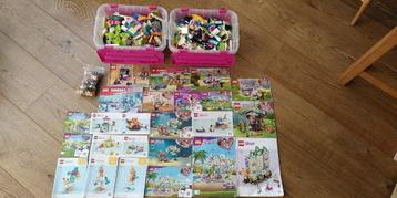 Uitgebreide collectie Lego Friends sets met boekjes beschikbaar voor biedingen