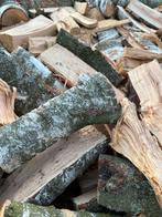 Berken haardhout - Half droog, 6 m³ of meer, Ophalen of Verzenden, Berkenhout, Blokken