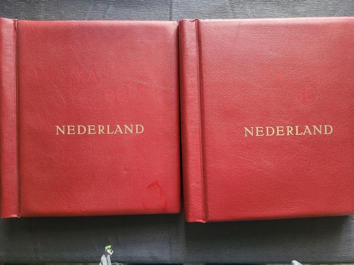 2 luxe Kabe albums Nederland 1852 - 1971. Advert. 1, Postzegels en Munten, Postzegels | Volle albums en Verzamelingen, Nederland