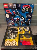 Lego Technic 8857 Motorfiets met doos en boekje, Kinderen en Baby's, Speelgoed | Duplo en Lego, Ophalen of Verzenden, Gebruikt