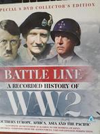 8 DVD BATTLE LINE A RECORDED HISTORY OF WW2, Cd's en Dvd's, Vanaf 16 jaar, Ophalen of Verzenden, Gebruikt, Oorlog of Misdaad