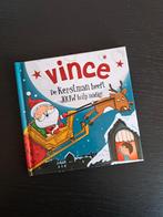 Kerstboekje met naam vince, Ophalen of Verzenden, Zo goed als nieuw, 1 tot 2 jaar