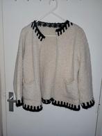 Leuk vestje beige/zwart maat L, Beige, Maat 42/44 (L), Ophalen of Verzenden, Zo goed als nieuw
