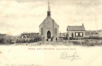 Hoek van Holland, Hervormde Kerk. - 1902 - ongelopen beschikbaar voor biedingen