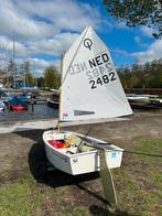 Nette wedstrijd optimist Van Wettum 2482, Watersport en Boten, Zeilen en Zeiltoebehoren, Ophalen, Gebruikt, Minder dan 15 m²