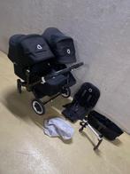 Bugaboo donkey 2/3 duo all black, Gebruikt, Verstelbare duwstang, Bugaboo, Ophalen of Verzenden