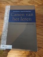 Manon Ruijters en Simons Canon van het leren, Boeken, Ophalen of Verzenden