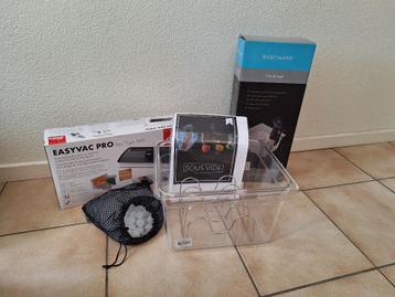 Wartmann sous-vide en Easyvac Pro vacumeermachine beschikbaar voor biedingen