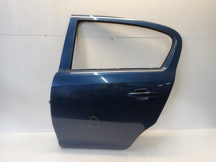 Portier links achter Opel Corsa, Auto-onderdelen, Carrosserie en Plaatwerk, Deur, Opel, Gebruikt, Herkomst onderdeel bekend, 12 maanden garantie