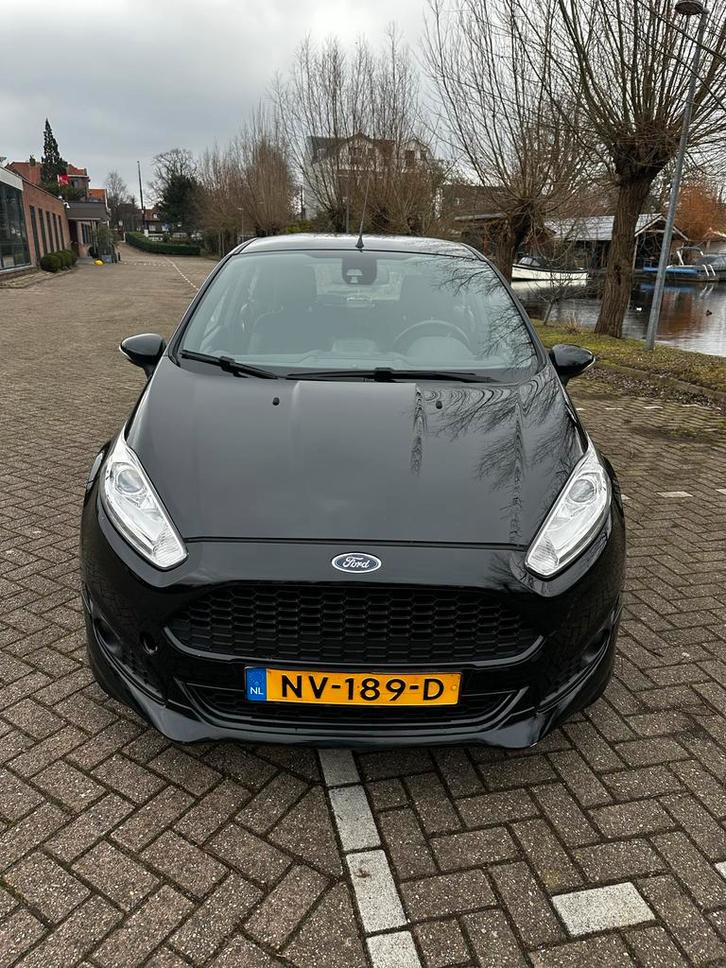 Ford Fiësta 1.0 (Sport ST Line) Ecoboost 100pk 2017 Zwart, Auto's, Ford, Particulier, Fiësta, Benzine, B, Hatchback, Handgeschakeld